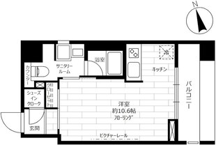 ステージグランデ蔵前の物件間取画像